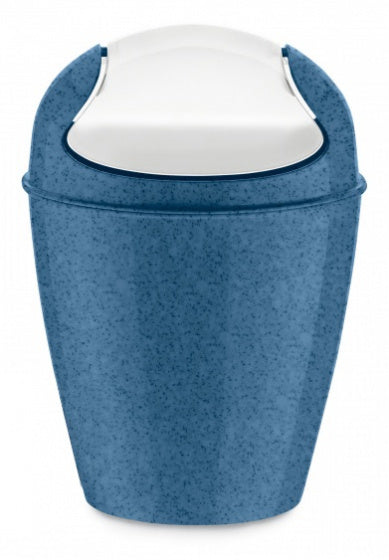zwenkdekselbak DEL XS Organic 2 liter marineblauw