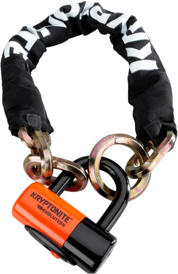 kettingslot New York met Evolution S4 schijfremslot