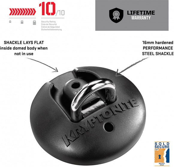 kryptonite stronghold floor wall anchor