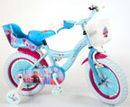 frozen 14 inch 23,5 cm meisjes terugtraprem blauw