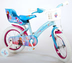 frozen 2 14 inch 23,5 cm meisjes terugtraprem blauw