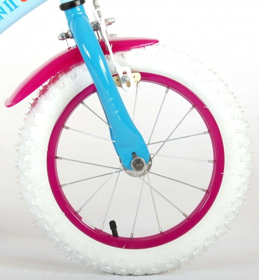 frozen 2 14 inch 23,5 cm meisjes terugtraprem blauw