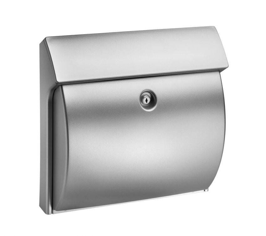 Brievenbus Classico zilver