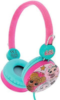 koptelefoon meisjes 90 cm roze/blauw