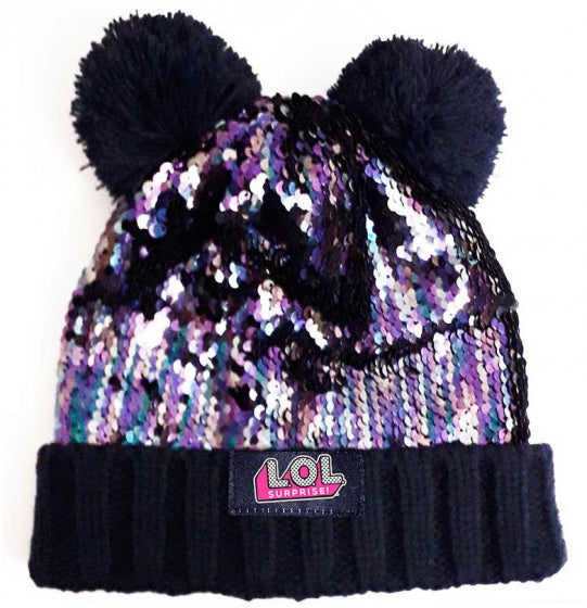 muts meisjes polyester/acryl blauw maat 54/56