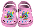 sandalen Star meisjes EVA lichtroze maat 24-25