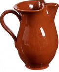 schenkkan vuurvast 0,5 liter 15,5 cm klei terracotta