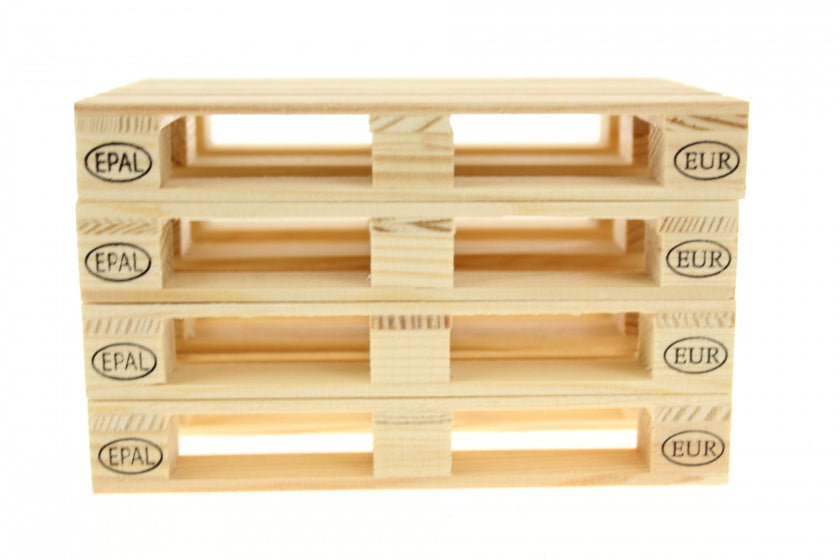 onderzetters Palette-It pallet 12 x 8 cm 4 stuks