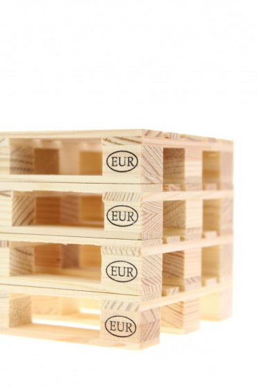 onderzetters Palette-It pallet 12 x 8 cm 4 stuks