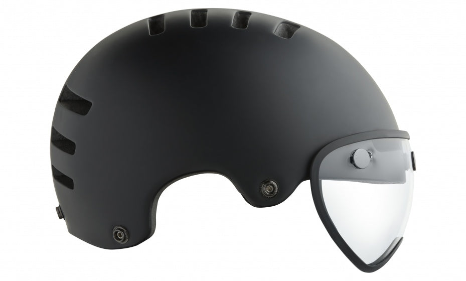 fietshelm armor pin unisex matzwart maat l