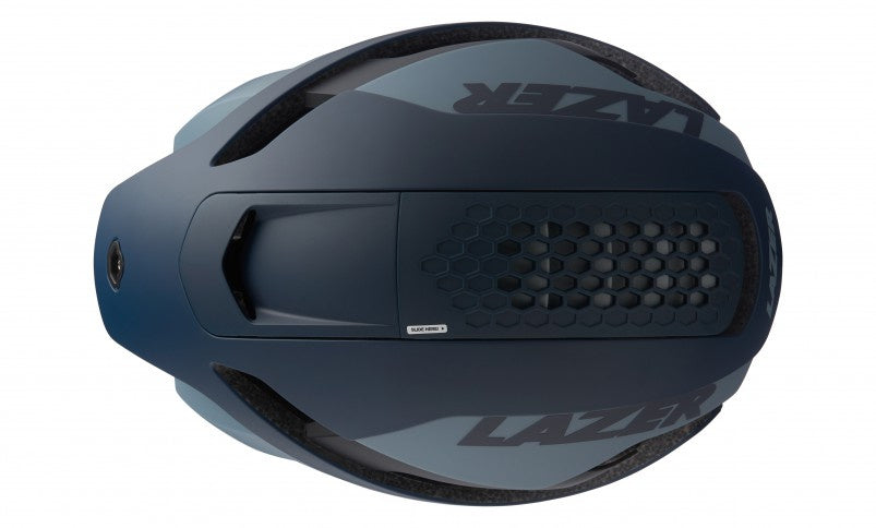fietshelm bullet 2.0 schuim/mesh blauw/grijs maat s