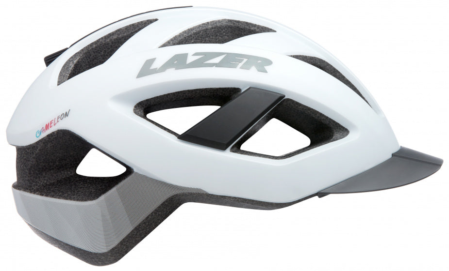 fietshelm cameleon unisex wit maat 52-56 cm