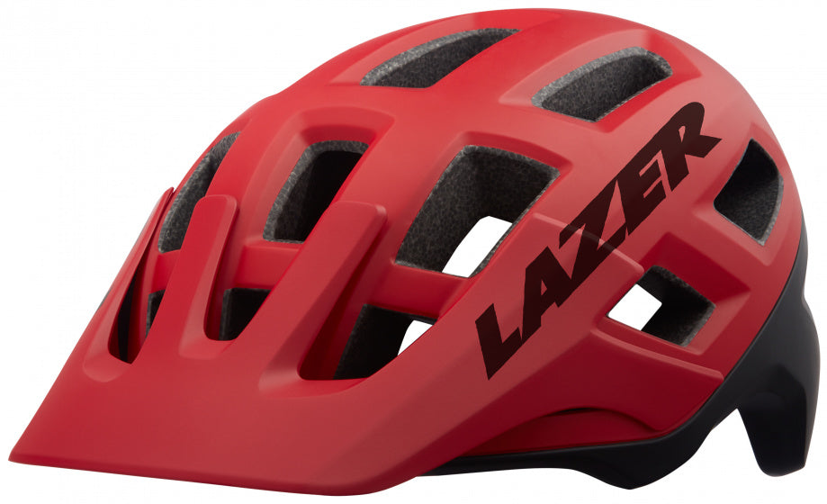 fietshelm coyote mips unisex rood/zwart maat 58-61 cm