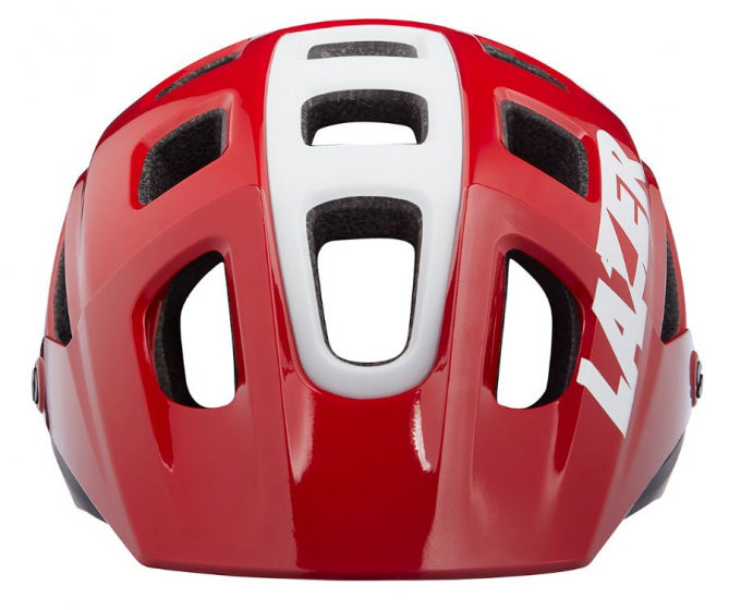fietshelm impala mbt rood/wit maat 52-56 cm
