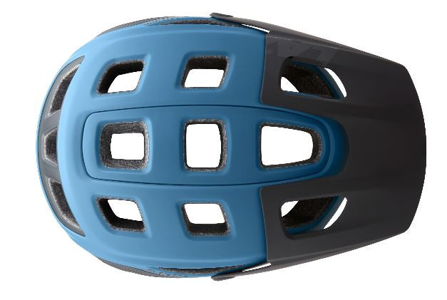 fietshelm impala unisex matblauw maat 52-56 cm