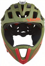 fietshelm mtb revolution fiberglass kaki mt s 3-delig