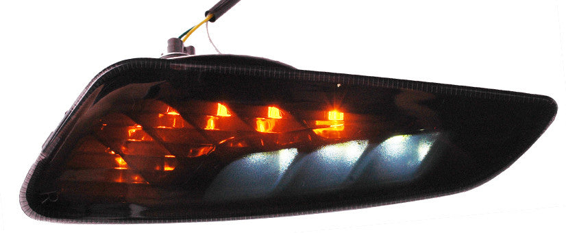 RAW-set Achter LED SQ + Remlicht THNDR Smoke | Vespa Sprint