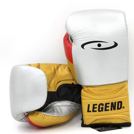bokshandschoenen Limited Legendary zilver/goud/zwart mt 10oz