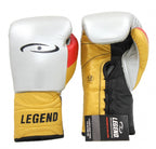 Legend sports Bokshandschoenen Limited Legendary zilver/goud/zwart mt 8oz