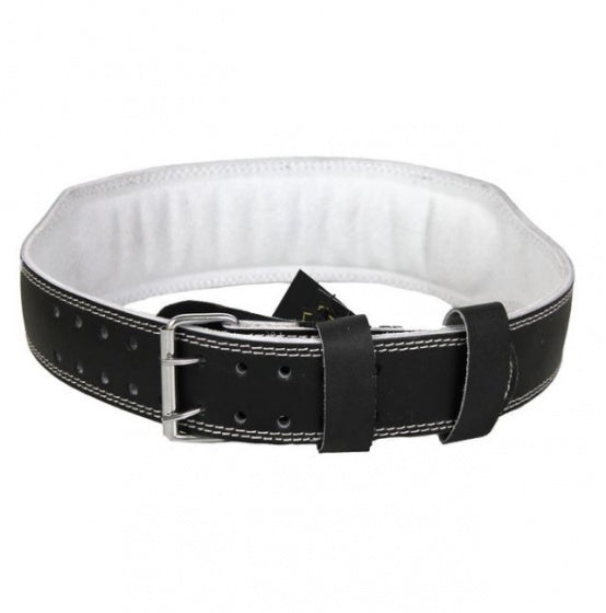 Fitness riem zwart leder legend maat S