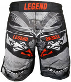 kickboksshort Spartan MMA unisex grijs maat S