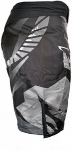 kickboksshort Spartan MMA unisex grijs maat XS