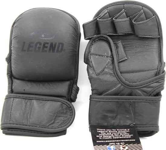 MMA-handschoenen Legend Padding Stealth met duim mt M