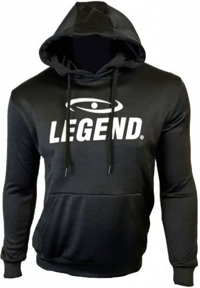 Legend sports Sportsweater heren polyester zwart maat XXS