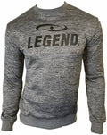 Legend sports Sweater heren polyester grijs maat XXS