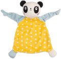 knuffeldoekje panda 31,5 x 24,3 cm geel/blauw
