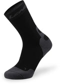Lenz Sokken Compression 7.0 Mid merinowol zwart maat 42-44