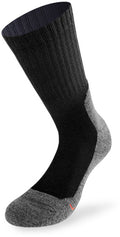 Lenz Wandelsokken Trekking 5.0 polyester zwart 2 paar maat 39-41