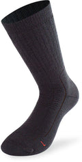 Lenz Wandelsokken Trekking 6.0 merinowol/polyacryl zwart maat 39-41