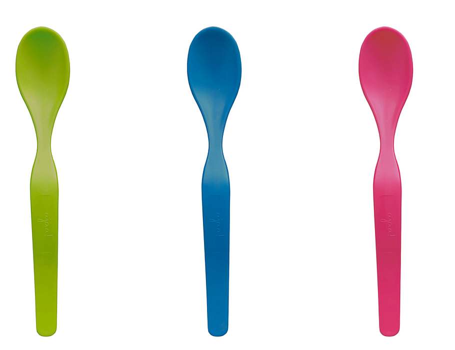 Ajaa Babylepels Set van 3 Bioplastic