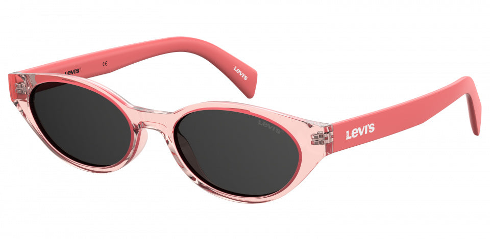 zonnebril 1003/S dames cat.3 cat-eye polyamide roze/grijs