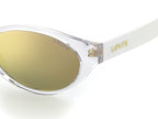 zonnebril 1003/S dames cat.3 cat-eye polyamide wit/groen