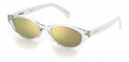 zonnebril 1003/S dames cat.3 cat-eye polyamide wit/groen