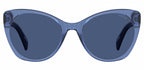 zonnebril 1015/S dames cat.3 cat-eye polyamide blauw