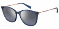 zonnebril 5006/S dames cat.3 rond acrylaat blauw/grijs