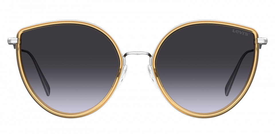 zonnebril 5011/S dames cat. 3 cat-eye staal zilver/grijs