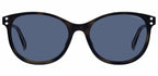 zonnebril 5012/CS cat.3 ovaal acrylaat bruin/blauw