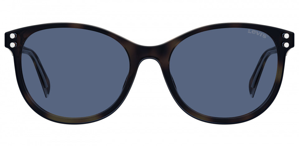 zonnebril 5012/CS cat.3 ovaal acrylaat bruin/blauw