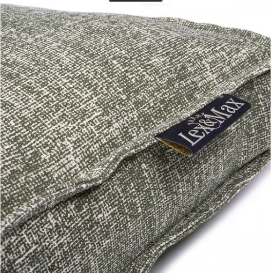 hondenkussenhoes Prince 75 x 50 cm katoen groen