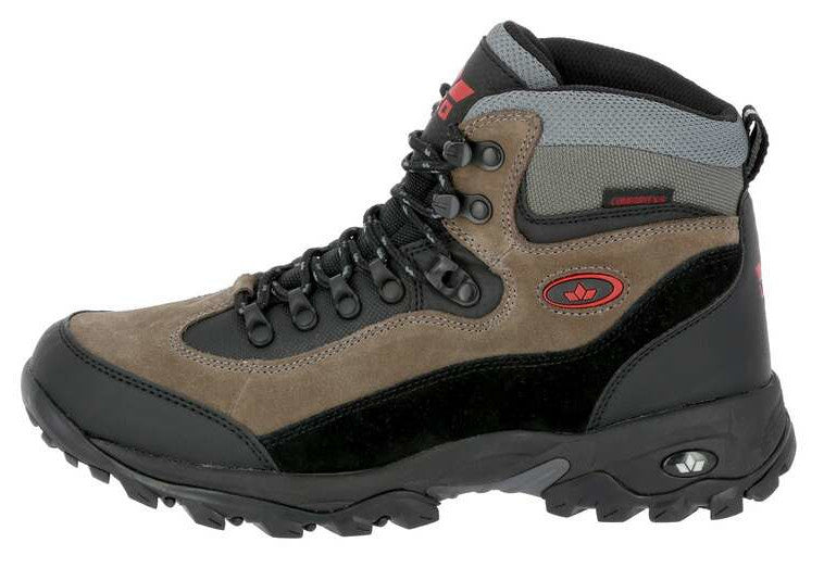 wandelschoenen Milan heren suède grijs/bruin maat 44