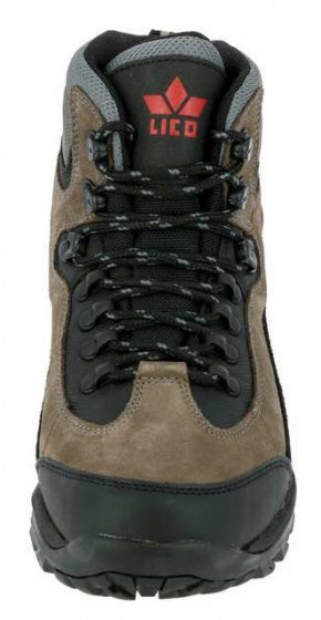 wandelschoenen Milan heren suède grijs/bruin maat 44