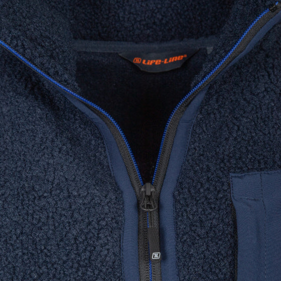 Life line Artic Sherpa Fleece Jack heren blauw maat S
