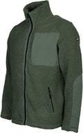 Life line Artic Sherpa Fleece Jack heren groen maat S