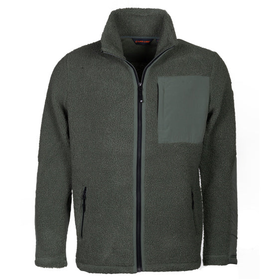 Life line Artic Sherpa Fleece Jack heren groen maat S