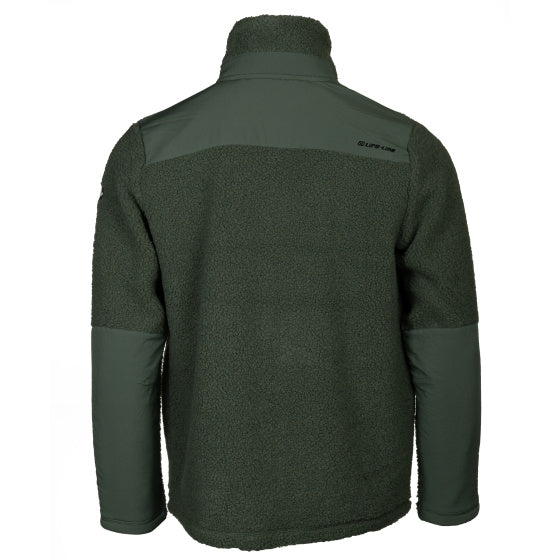 Life line Artic Sherpa Fleece Jack heren groen maat S