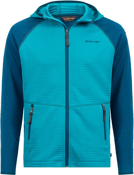 Life line Garry fleecevest heren indigo blauw maat L